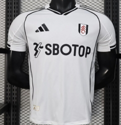 2526 FULHAM Home Player Version Soccer Jersey